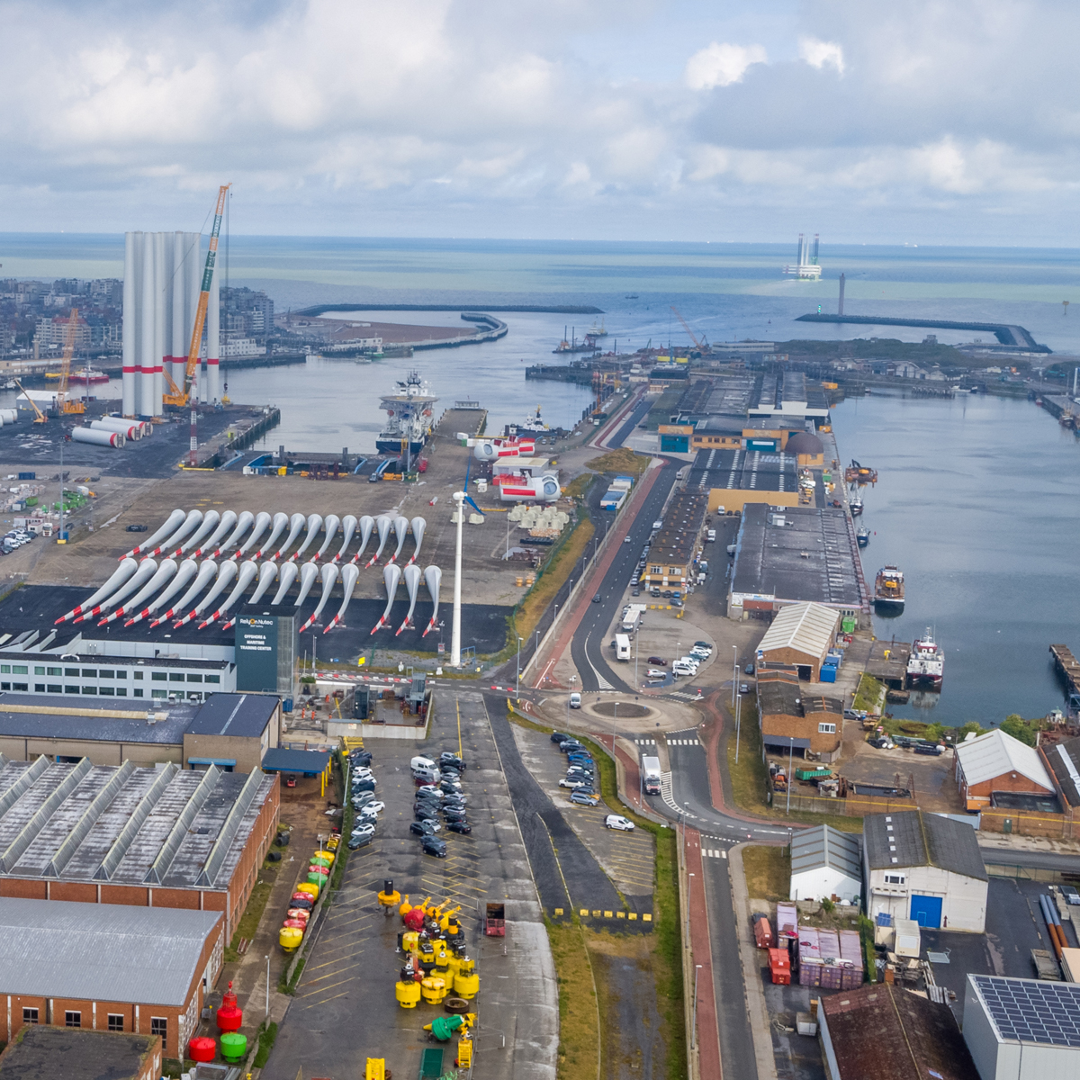 REBO zwaarlast terminal Haven Oostende