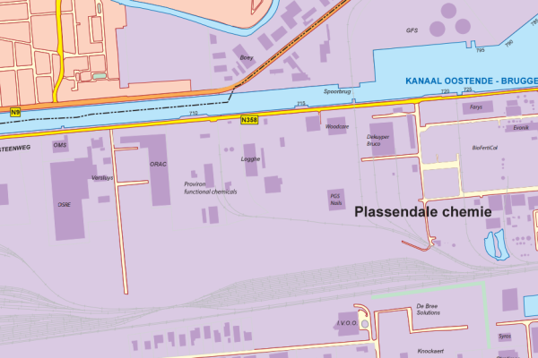 Plassendale Chemie in Haven Oostende